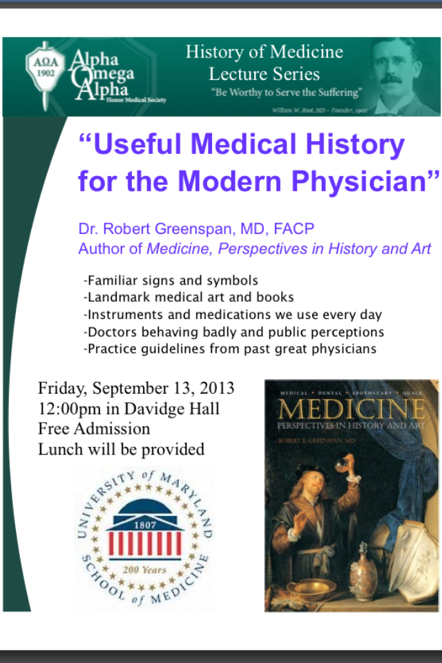 History of Medicine Lecture Series
